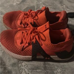 Under Armour Bright Orange Sneakers